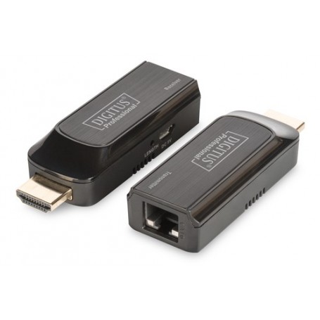 Digitus DS-55203 moltiplicatore AV Ricevitore e trasmettitore di rete Nero (DS-55203)