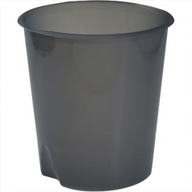 Fellowes E020TGF cestino per rifiuti Rotondo Polipropilene (PP) Grigio (E020TGF)