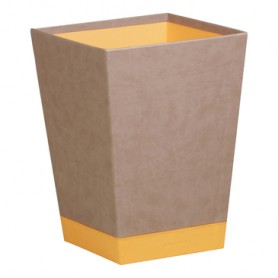 Rhodia Waste Bin Rettangolare Finta pelle Grigio talpa (318824C)