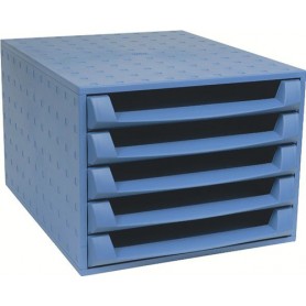 Exacompta 221101D vassoio da scrivania Polipropilene (PP) Blu (221101D)
