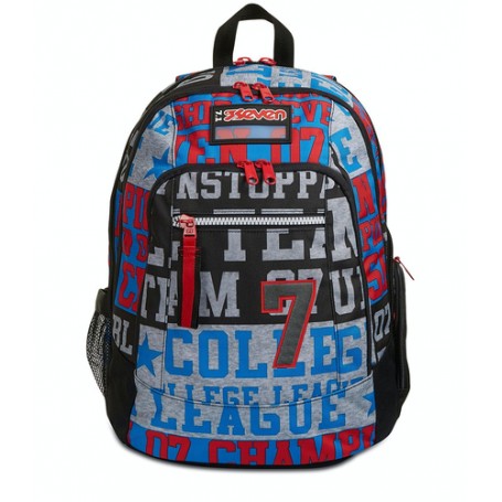 Seven Advanced zaino Zaino casual Multicolore Poliestere (201002119425)