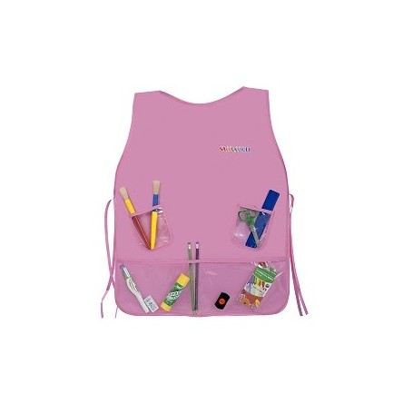 Lebez 80471 grembiule per dipingere Bambini Rosa Nylon (80471)