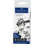 Faber-Castell 167124 penna calligrafica Nero 6 pz (167124)