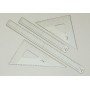 Tecnostyl GT50 righello 500 mm Trasparente (GT50)