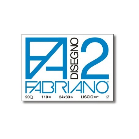 Fabriano Disegno 2 110 g/m² 10 fogli (04004105)