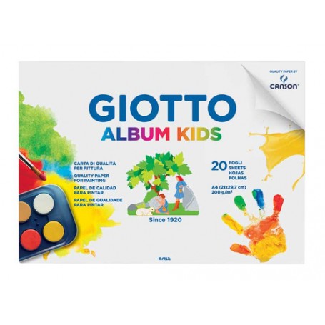 Giotto 580400 carta da disegno Foglio d'arte 20 fogli (580400)
