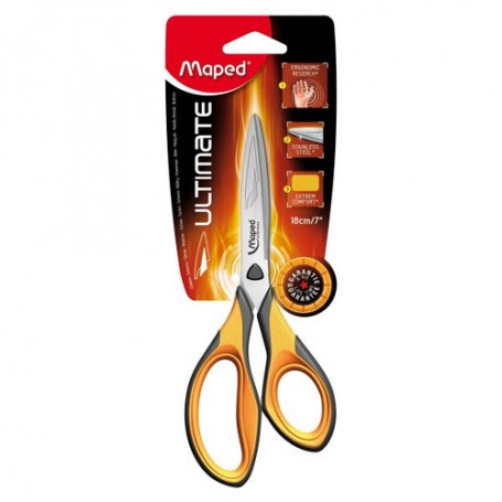 Maped Ultimate Nero, Metallico, Arancione (695510)