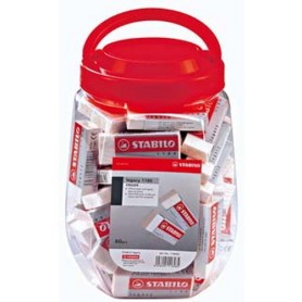 STABILO 118660 gomma per cancellare Multicolore 60 pz (118660)