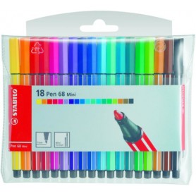 STABILO Pen 68 Mini marcatore Rosso 1 pz (68/040)