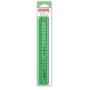 ARDA KCP20P righello Righello da scrivania 200 mm Plastica Verde 1 pz (KCP20P)