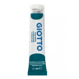 Giotto 355018 colore a tempera 21 ml Tubo Turchese (355018A)