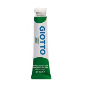 Giotto 355012 colore a tempera 21 ml Tubo Verde (355012)