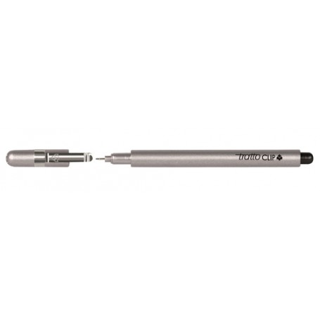 Tratto Clip penna tecnica Fine Nero 12 pz (803803)