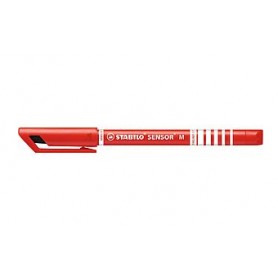 STABILO Sensor M marcatore Fine/Medio Rosso (187/40)