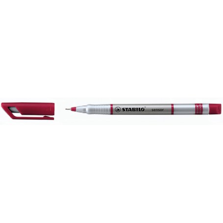 STABILO Sensor penna tecnica Rosso 10 pz (189/40)
