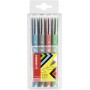 STABILO worker colorful Nero, Blu, Verde, Rosso 4 pz (2019/4)