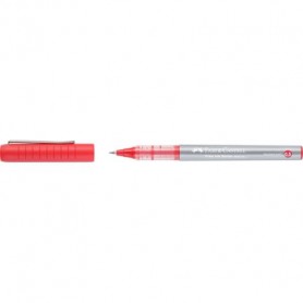 Faber-Castell 348503 penna roller Penna retrattile a clip Rosso 1 pz (348503)
