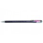 Pentel Hybrid Dual Metallic Penna in gel con cappuccio Fine Nero, Metallico, Rosso 1 pz (K110-DAX)