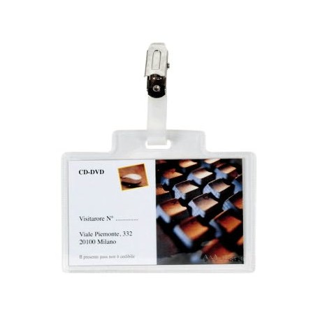 SEI Rota 318007 badge e porta badge Supporto per badge 100 pz (318007)