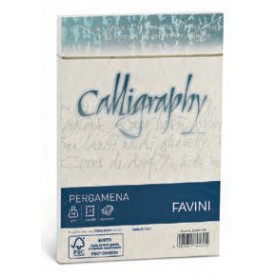 Favini Pergamena Calligraphy busta Carta Giallo (A57W207)