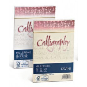 Favini Millerighe Calligraphy busta Avorio (A57Q427)