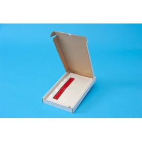 Methodo X100611 busta Polietilene Rosso, Bianco (X100611)