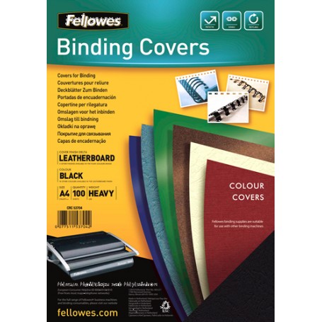 Fellowes Delta A4 Carta Nero 100 pz (5370405)
