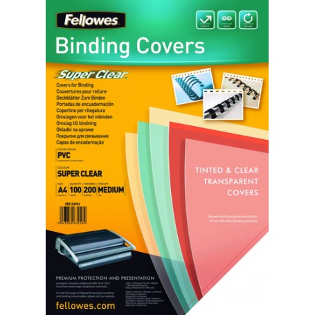 Fellowes 5376102 cartellina A4 PVC Trasparente 100 pz (5376102)