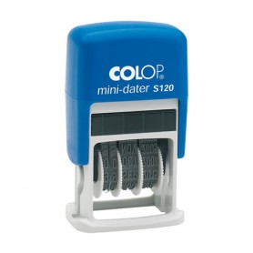 Colop Mini-Dater S 120 Tradizionale Timbro data Gomma (S120)