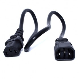 Zebra CS-CAB-IEC cavo di alimentazione Nero 0,5 m Accoppiatore C13 Accoppiatore C14 (CS-CAB-IEC)