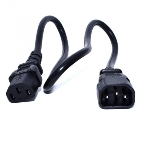 Zebra CS-CAB-IEC cavo di alimentazione Nero 0,5 m Accoppiatore C13 Accoppiatore C14 (CS-CAB-IEC)
