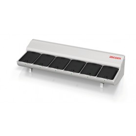 Ascom CR8-AAAA Caricabatterie per dispositivi mobili Nero, Bianco Interno (CR8-AAAA)