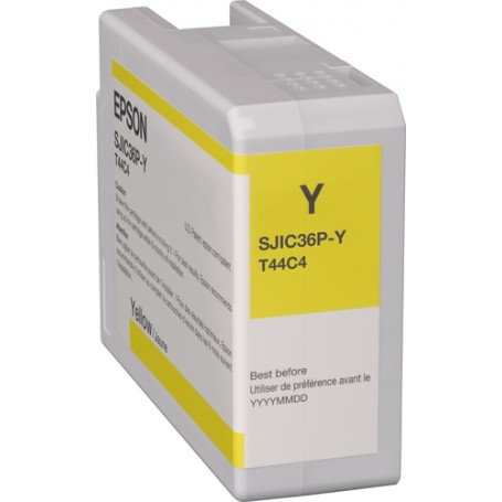 Epson SJIC36P(Y) cartuccia d'inchiostro Giallo (C13T44C440)