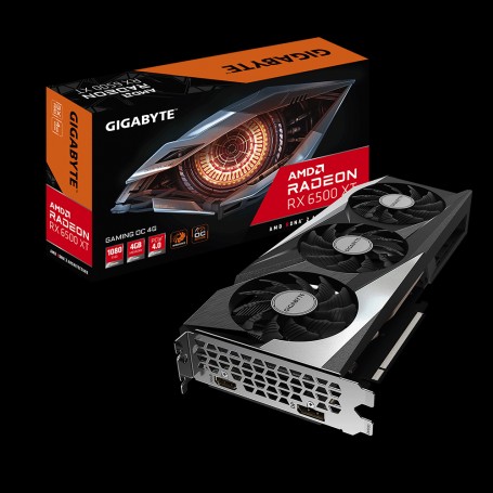 Gigabyte RX 6500XT Gaming OC 4GB - 4GB GDDR6 (GV-R65XTGAMING OC-4GD) (GV-R65XTGAMING OC-4GD_PROMO)