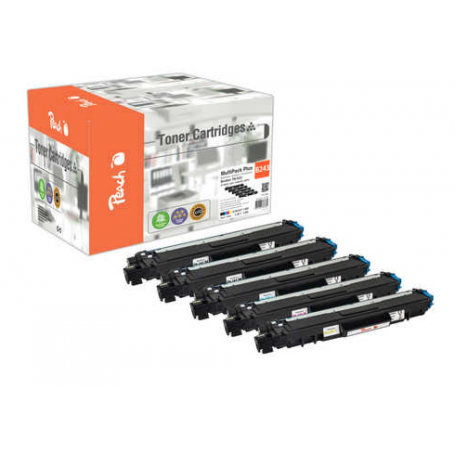 Peach PT1065 cartuccia toner 5 pz Compatibile Nero (112243)