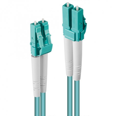 Lindy 46370 cavo a fibre ottiche 1 m LC OM3 Turchese (46370)