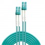 Lindy 46370 cavo a fibre ottiche 1 m LC OM3 Turchese (46370)