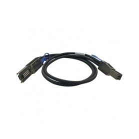 QNAP CAB-SAS20M-8644-8088 cavo Serial Attached SCSI (SAS) 2 m Nero, Metallico (CAB-SAS20M-8644-8088)