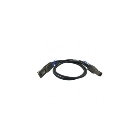 QNAP CAB-SAS20M-8644-8088 cavo Serial Attached SCSI (SAS) 2 m Nero, Metallico (CAB-SAS20M-8644-8088)