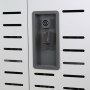 Ergotron Zip40 Carrello per la gestione dei dispositivi portatili Nero, Grigio (DM40-2008-2)
