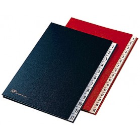 Fraschini Compartment Folder 627 libro contabile Blu (627-NB)