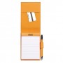 Rhodia Notepad cover + notepad N°11 quaderno per scrivere A7 80 fogli Verde (118206C)