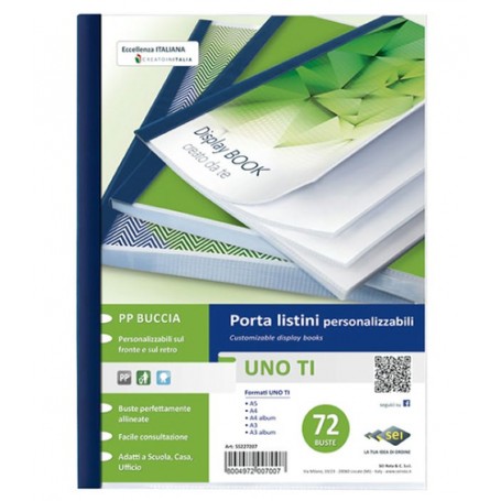 SEI Rota Uno TI portalistino di presentazione 72 tasche A5 (551572)