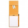 Rhodia Notepad cover + notepad N°13 quaderno per scrivere A6 80 fogli Rosso (138212C)