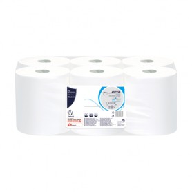 Papernet 407558 asciugamano di carta 1 fogli 100 m Cellulosa Bianco (407558)