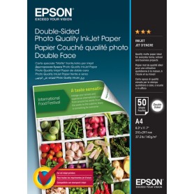 Epson Double-Sided Photo Quality Inkjet Paper - A4 - 50 Sheets (C13S400059)
