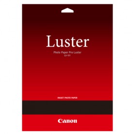 Canon LU-101 Pro Luster, A4, 20 shts carta fotografica Bianco Satinata (6211B006)