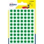 Avery PSA08V etichetta autoadesiva Cerchio Permanente Verde 490 pz (PSA08V)
