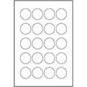 Avery Anti-tamper Label - Laser - L6112 Bianco (L6112-20)