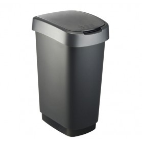 Rotho Twist 50 L Rettangolare Polipropilene (PP) Nero (F600029)